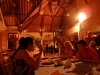 Ужин с друзьями на Бали